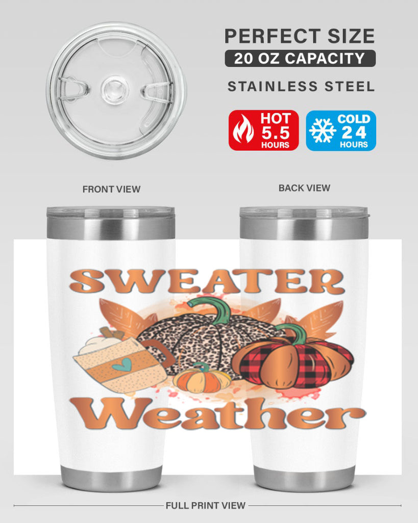 Sweater Weather 589#- fall- Tumbler