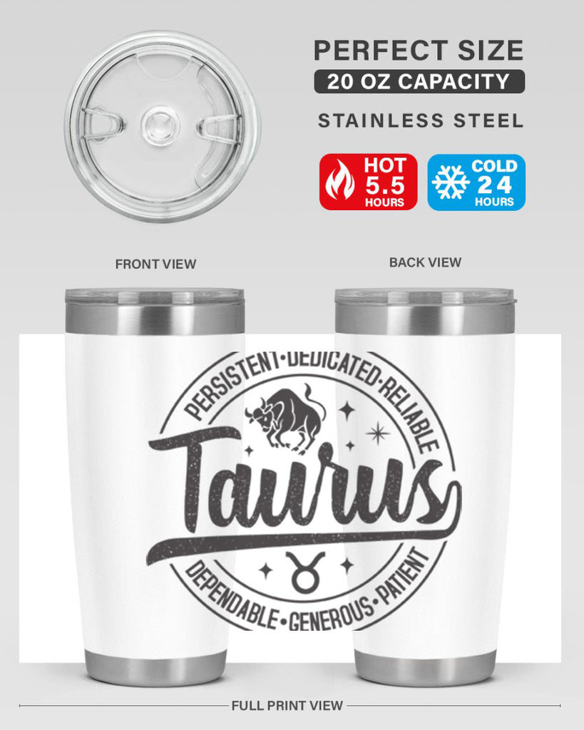 Taurus 494#- zodiac- Tumbler