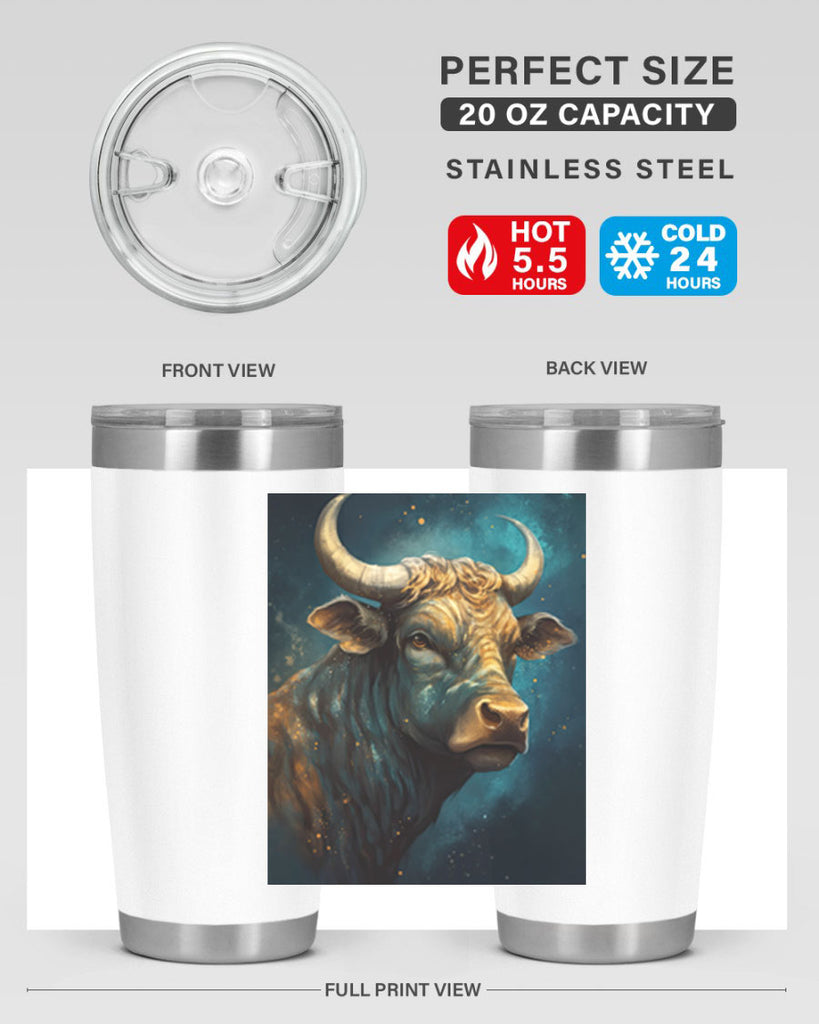 Taurus 55#- zodiac- Tumbler