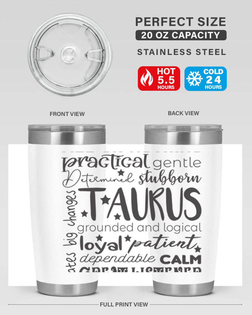 Taurus 573#- zodiac- Tumbler