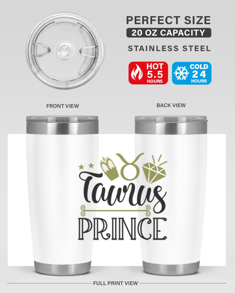 Taurus prince 502#- zodiac- Tumbler