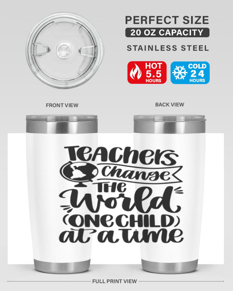 Teachers Change The Style 45#- teacher- tumbler