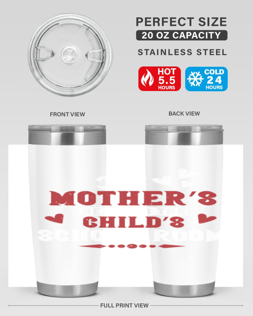 The mother’s heart is the child’s school room Style 15#- baby- Cotton Tank