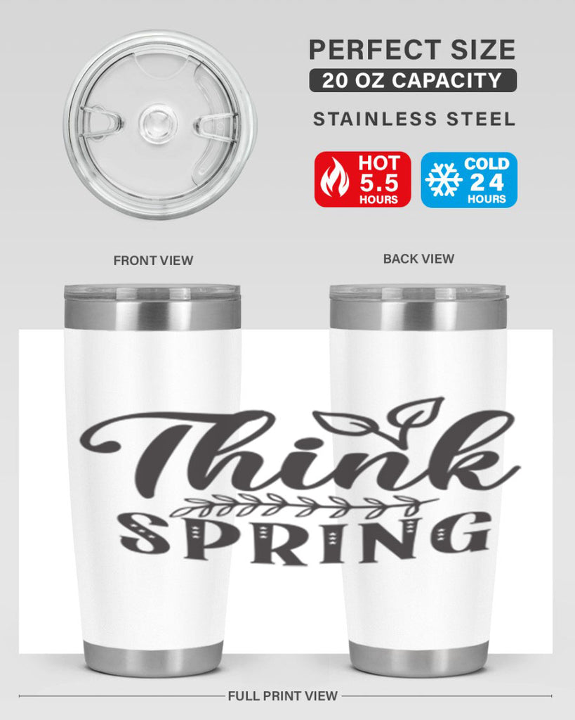 Think spring557#- spring- Tumbler