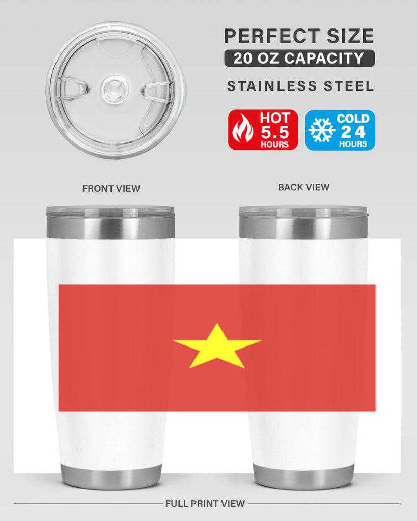 Vietnam 4#- world flags- Tumbler