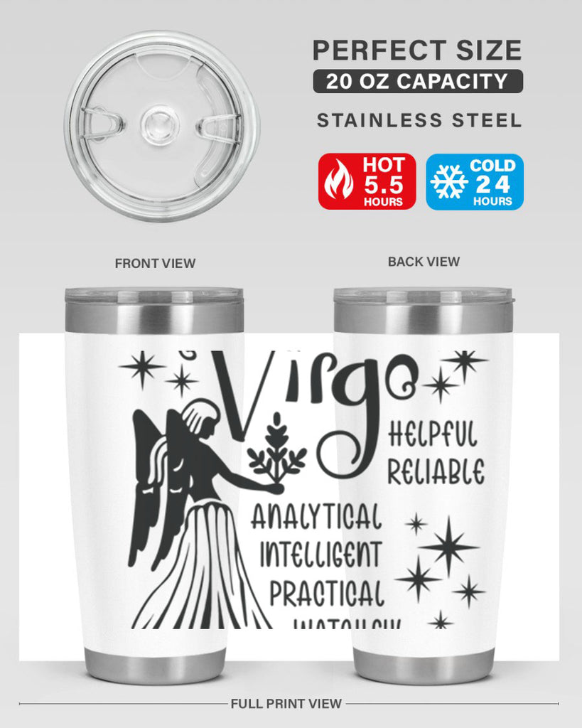 Virgo 527#- zodiac- Tumbler