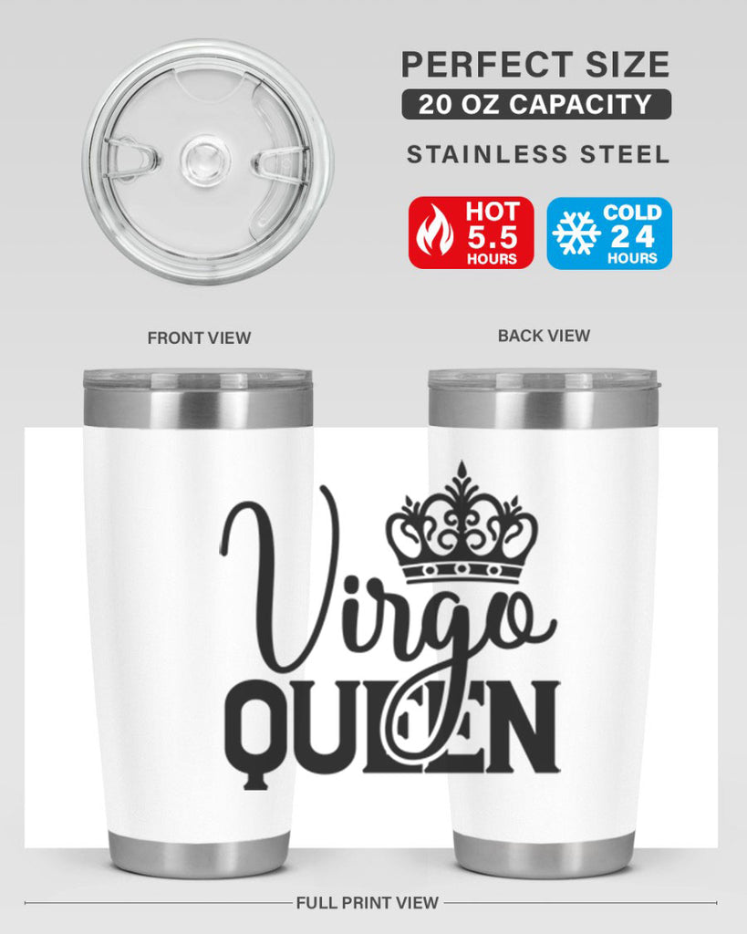 Virgo queen 540#- zodiac- Tumbler
