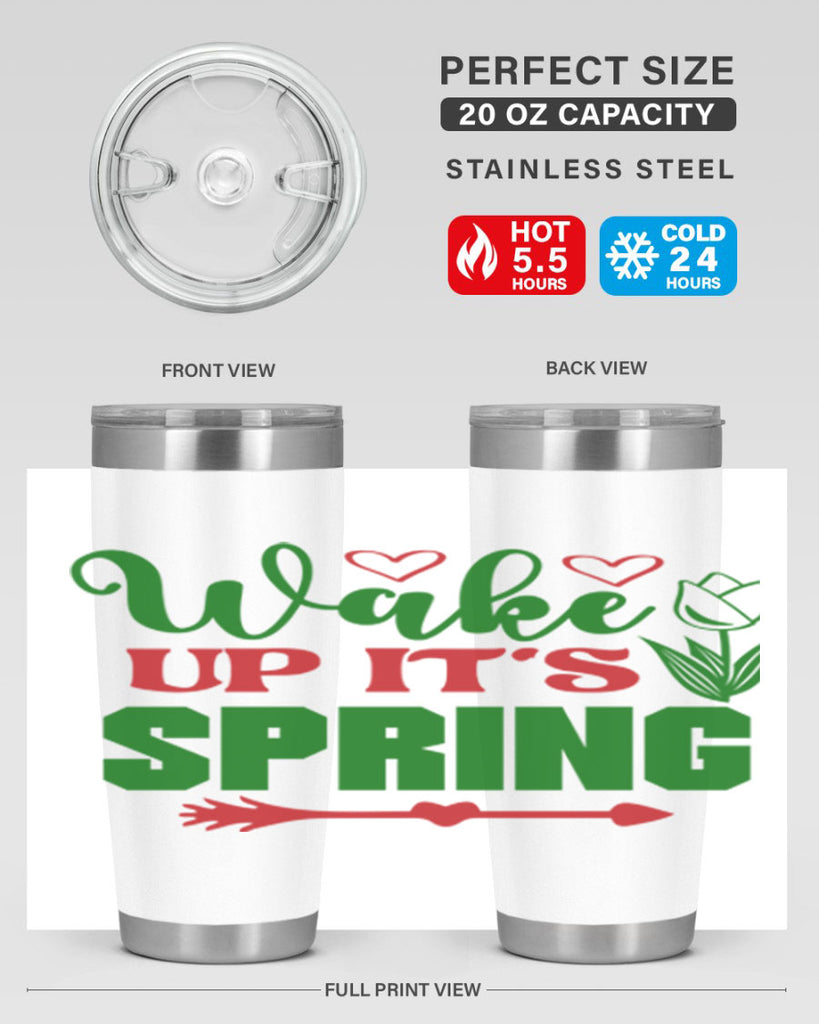 Wake Up Its Spring 562#- spring- Tumbler