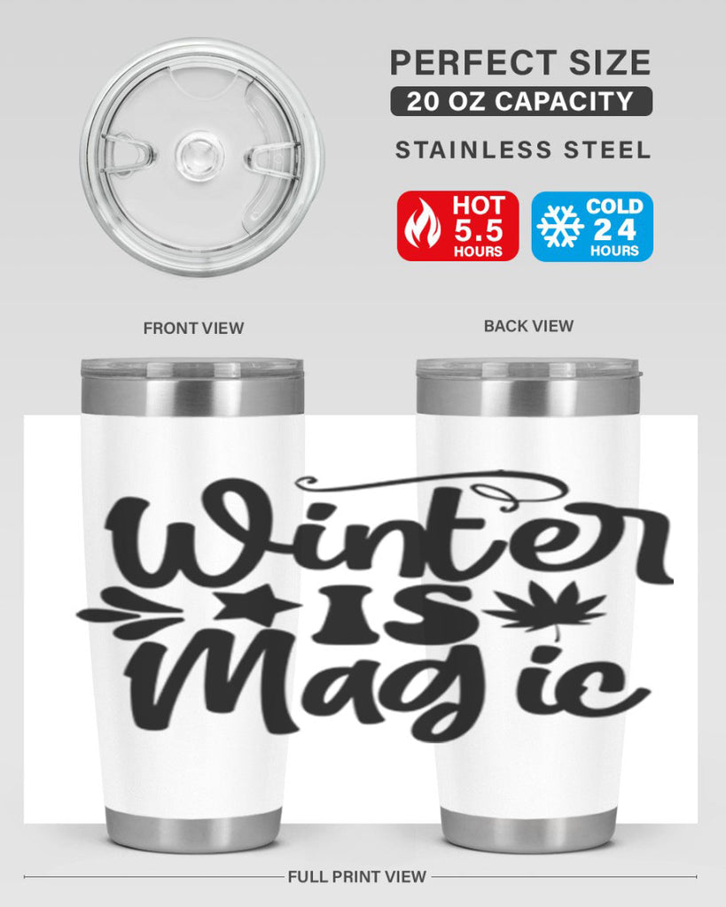 Winter Is Magic 503#- winter- Tumbler