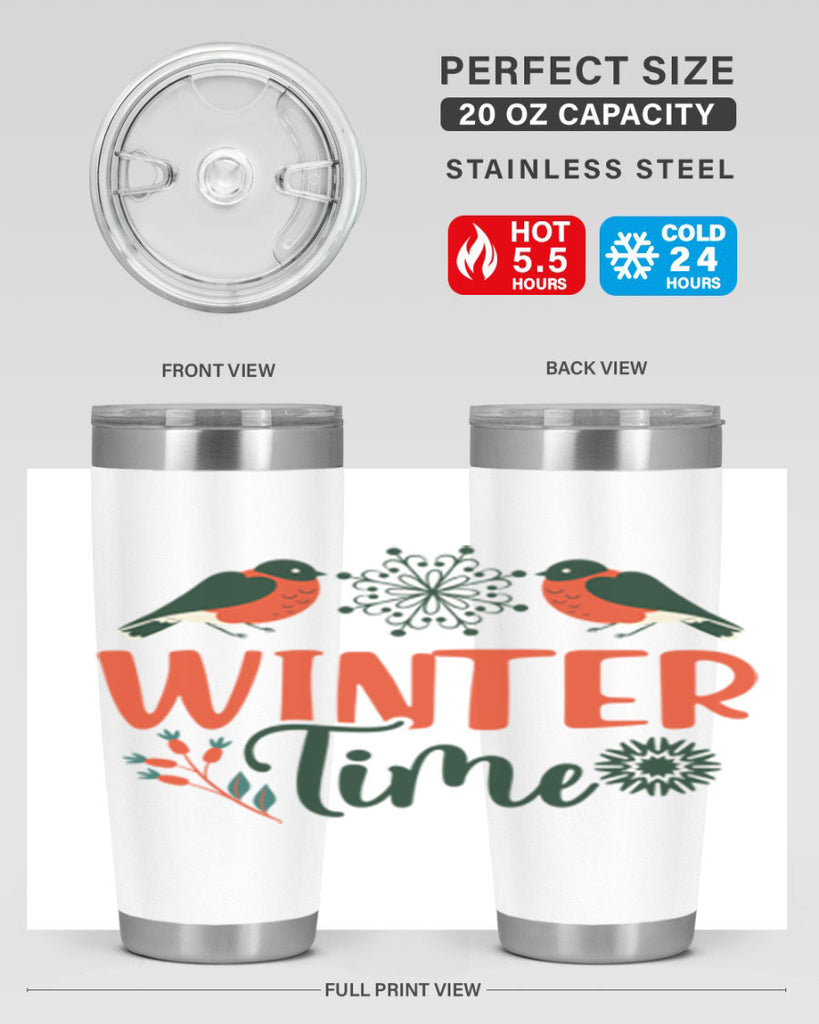 Winter Time 530#- winter- Tumbler