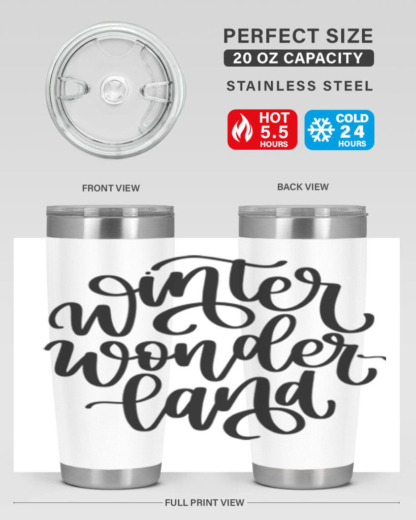 Winter Wonderland347#- winter- Tumbler