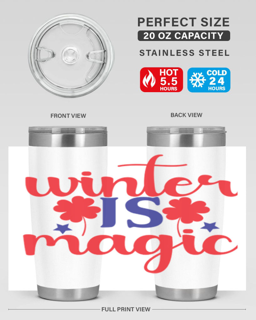 Winter is Magic 556#- winter- Tumbler