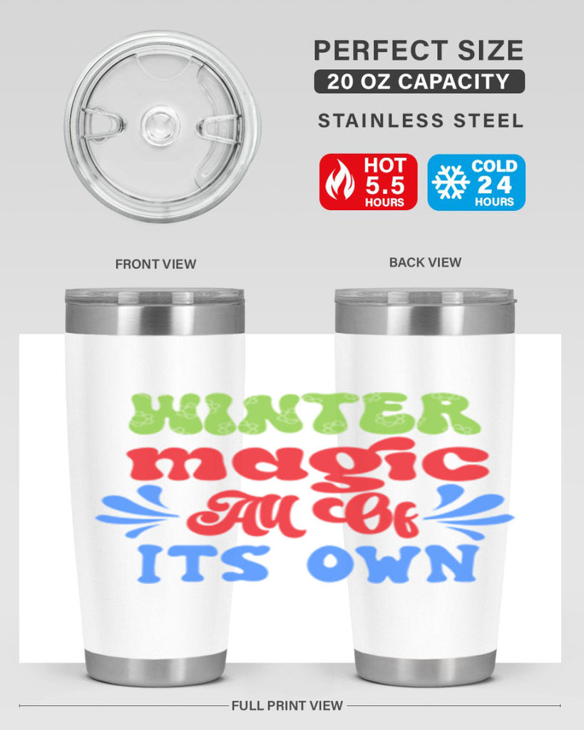 Winter magic all of its own 524#- winter- Tumbler