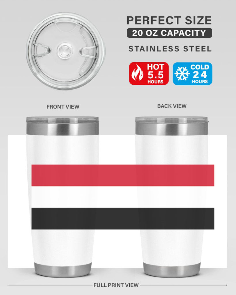 Yemen 3#- world flags- Tumbler