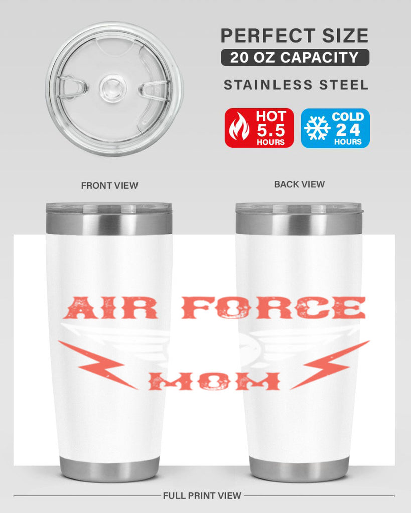 air force mom 225#- mom- Tumbler