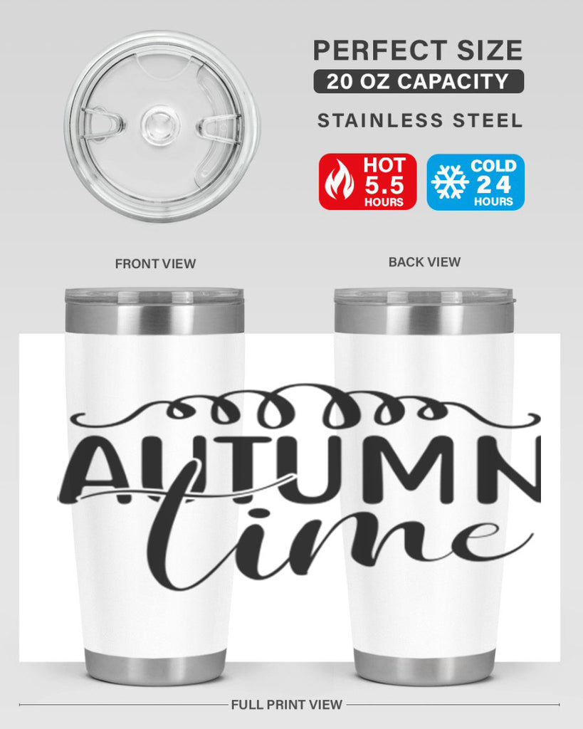 autumn time 36#- fall- Tumbler