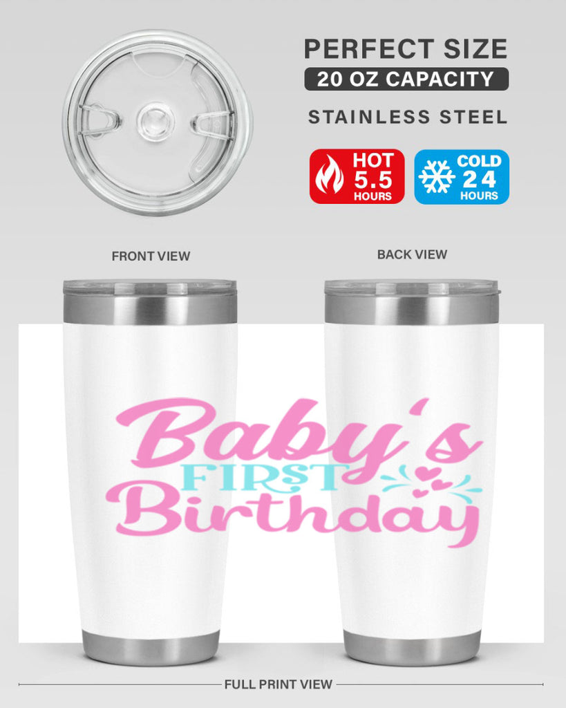 babys first birthday Style 288#- baby- tumbler