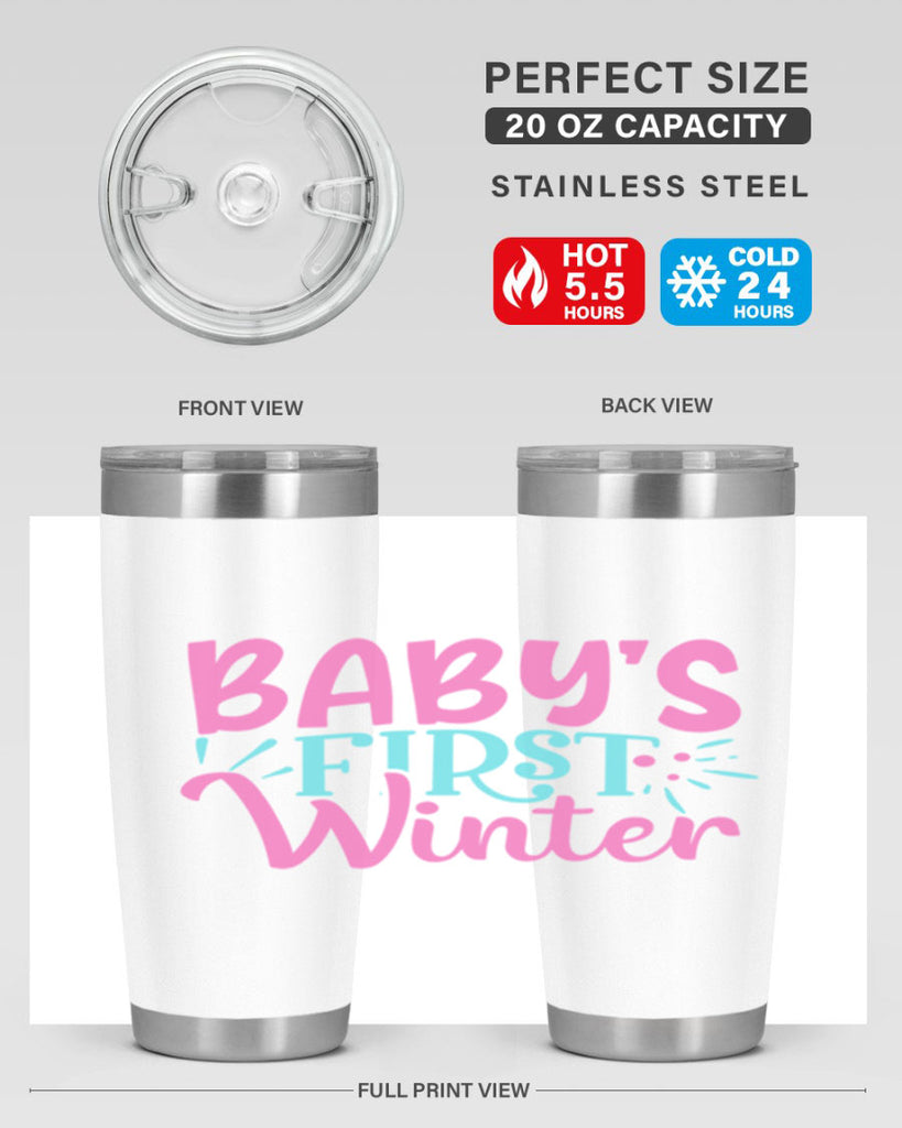 babys first winter Style 280#- baby- tumbler