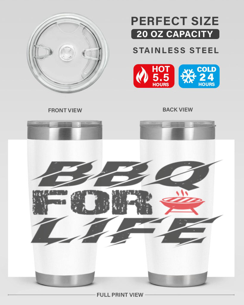 bbq for life 39#- bbq- Tumbler