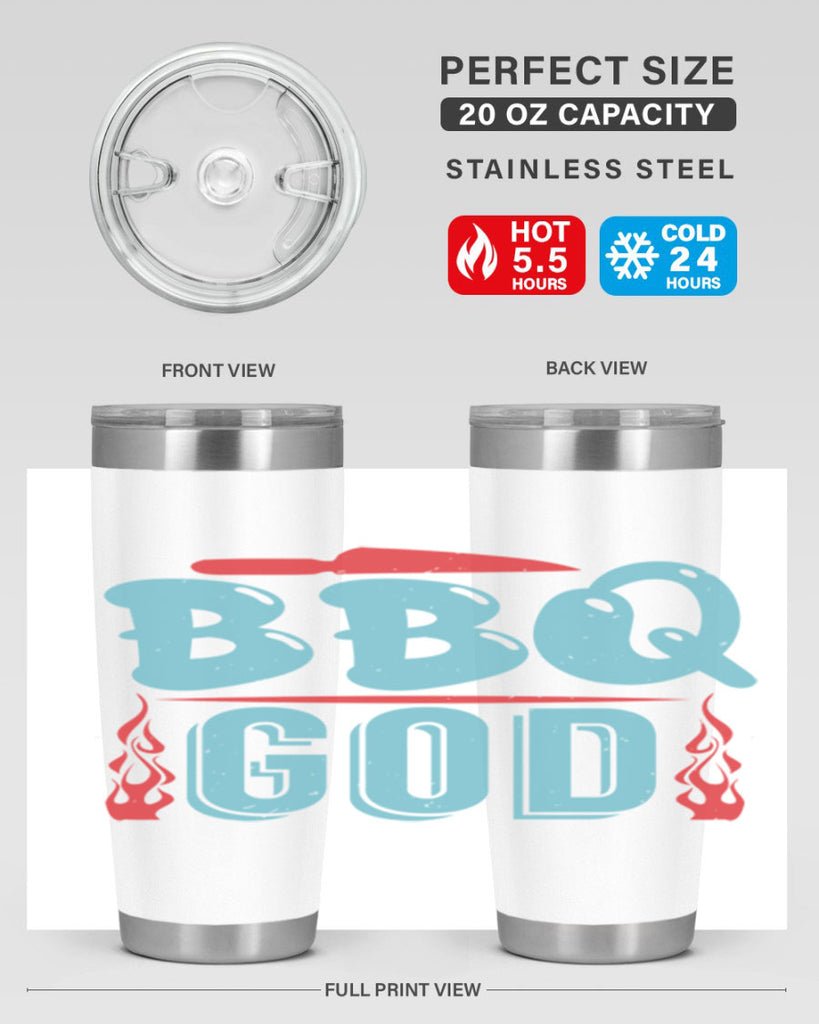 bbq god 28#- bbq- Tumbler