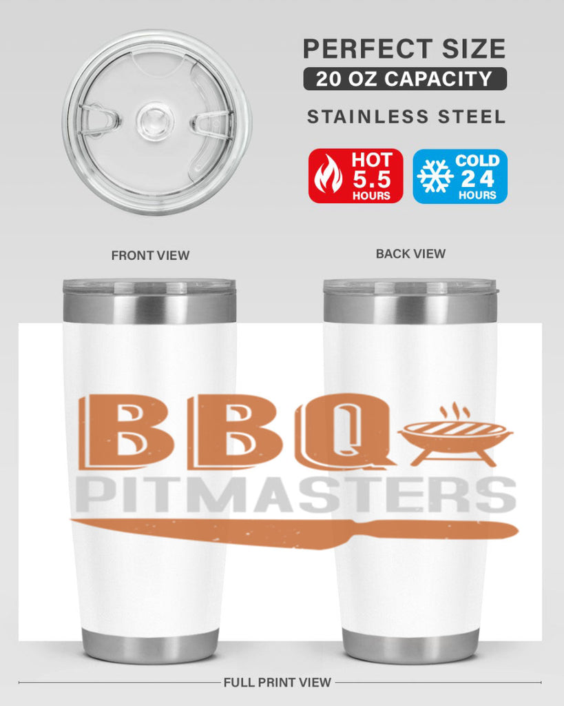 bbq pitmasters 4#- bbq- Tumbler