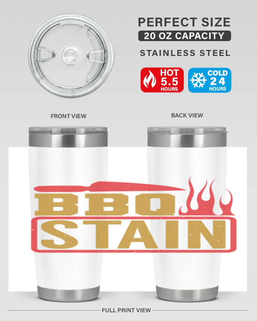 bbq stain 3#- bbq- Tumbler