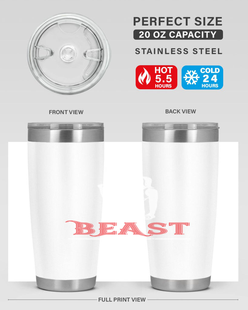 beast 102#- gym- Tumbler