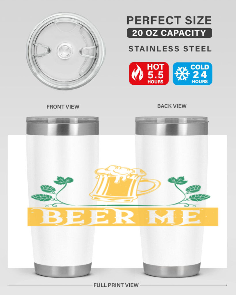 beer me 105#- beer- Tumbler