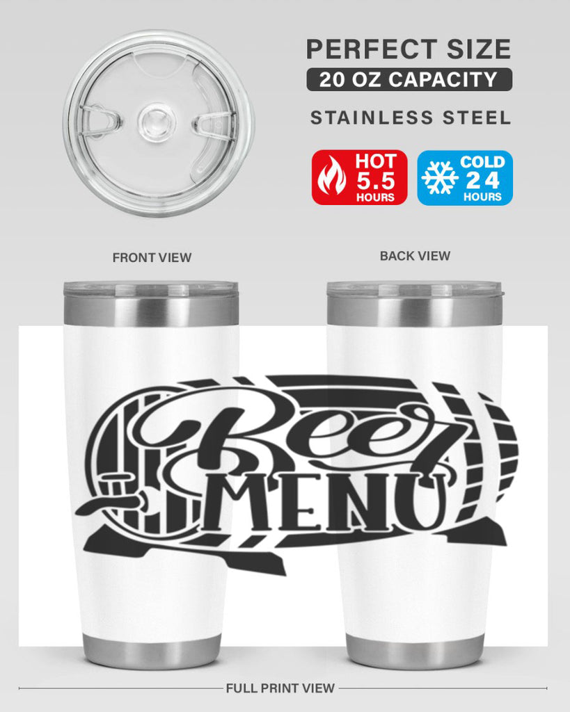 beer menu 45#- beer- Tumbler