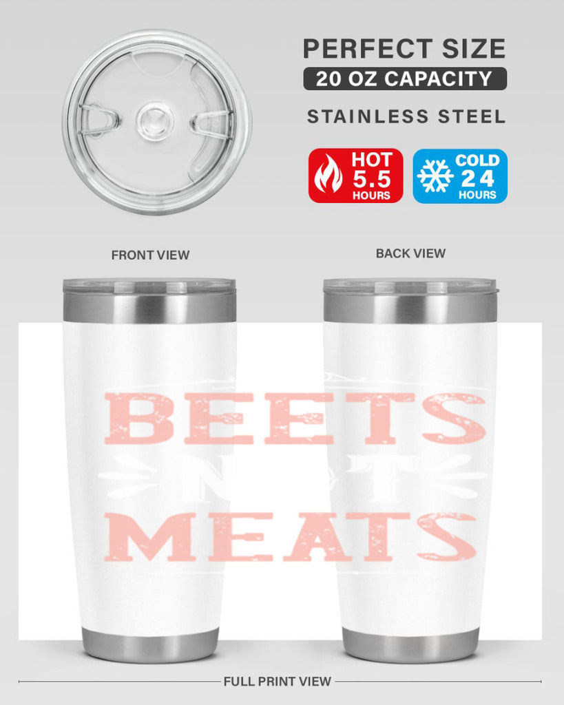 beets not meats 148#- vegan- Tumbler