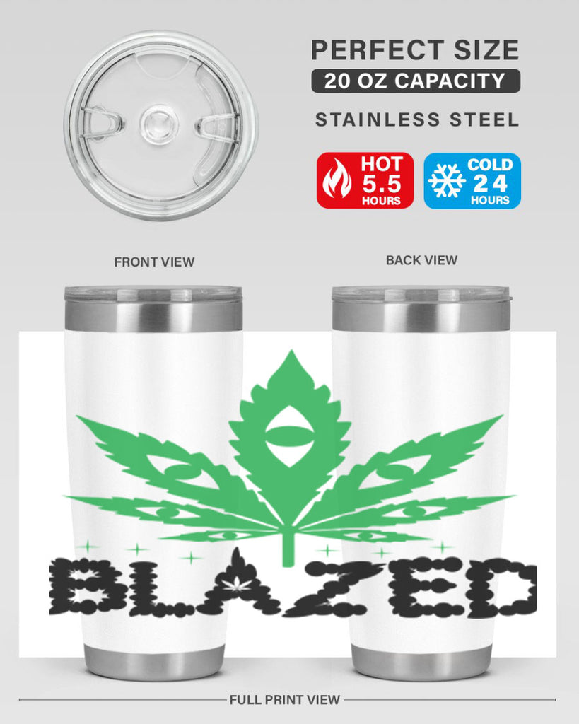 blazed 16#- marijuana- Tumbler