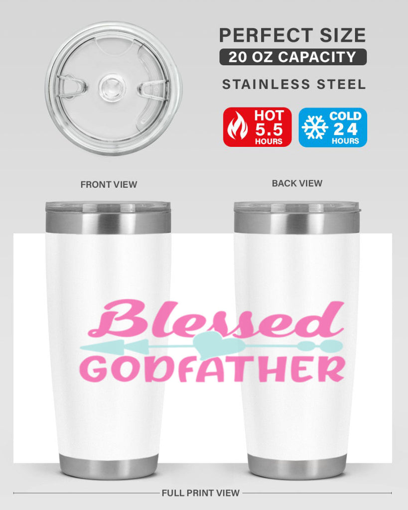 blessed godfather 4#- God Parent- Tumbler