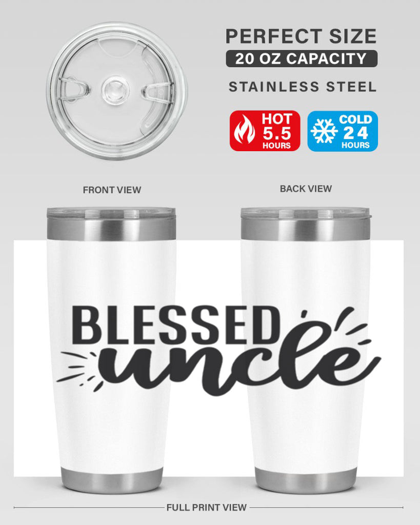 blessed uncle 2#- uncle- Tumbler