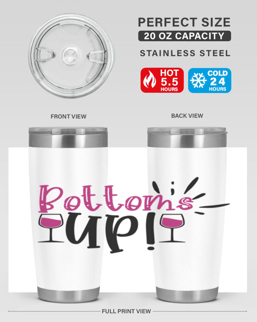 bottoms tup 208#- wine- Tumbler