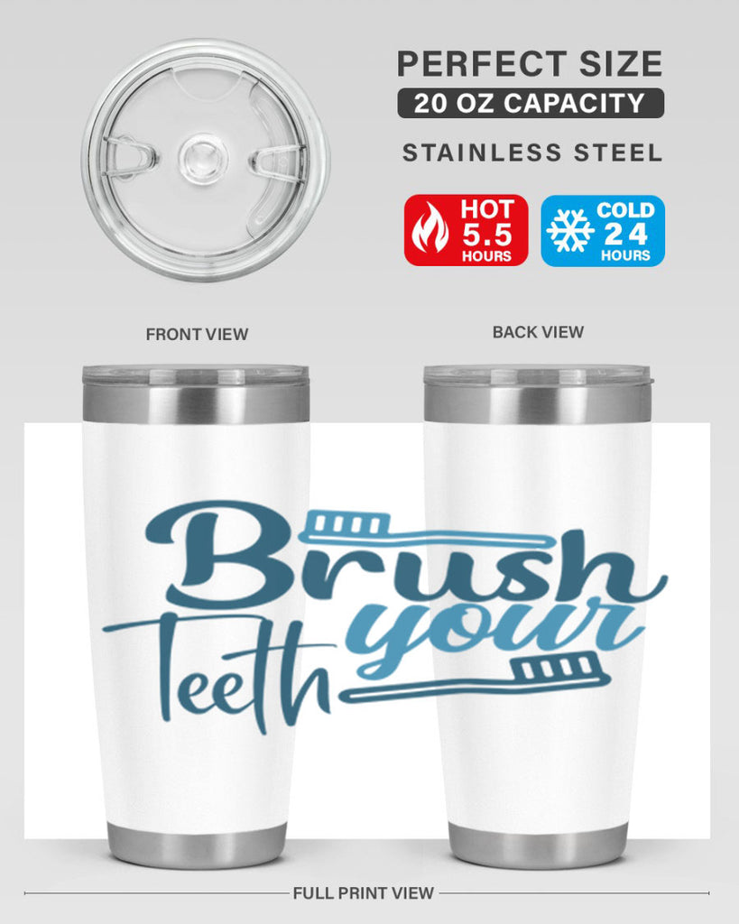 brush your teeth 87#- bathroom- Tumbler