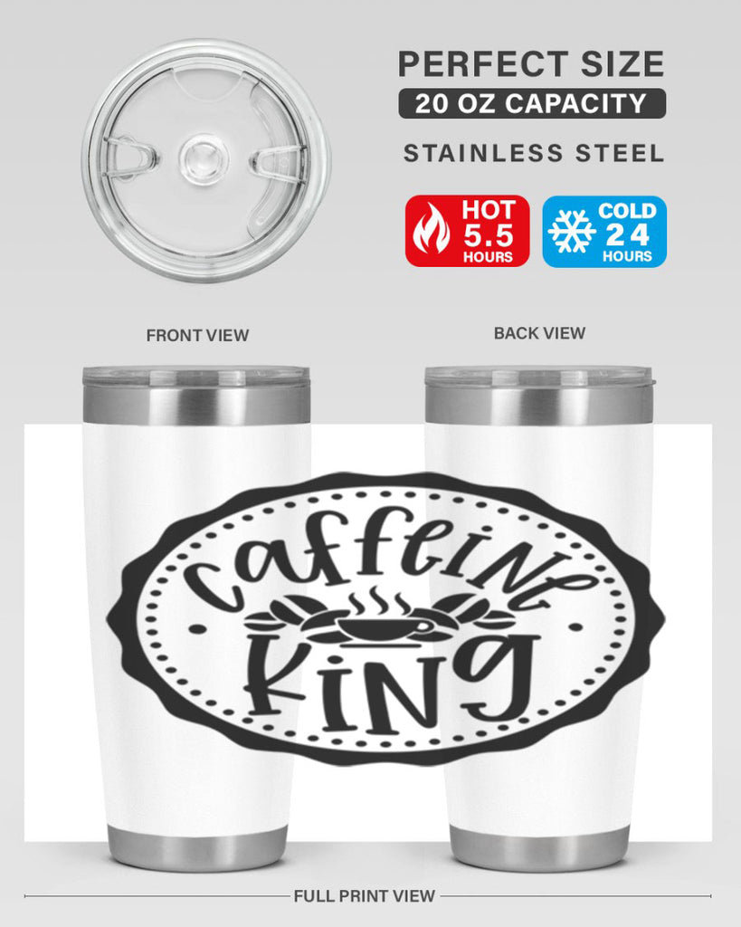 caffeine king 186#- coffee- Tumbler