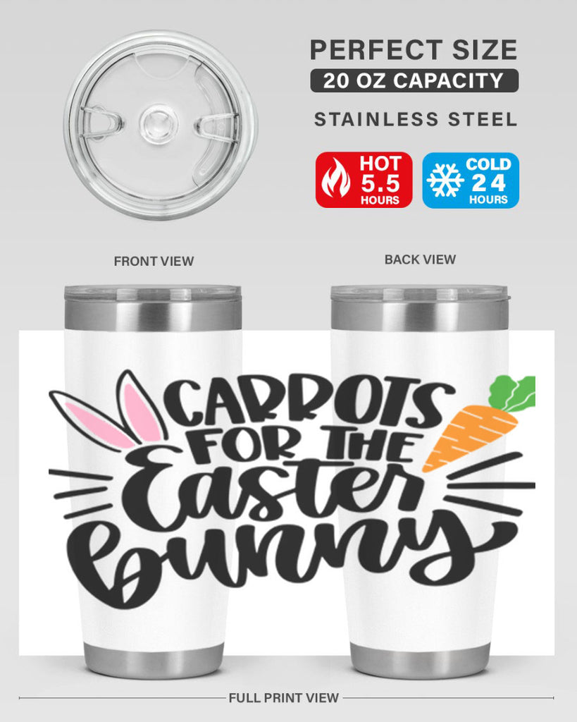 carrots for the easter bunny 66#- easter- Tumbler