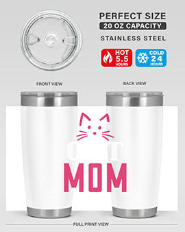 cat mom Style 34#- cat- Tumbler