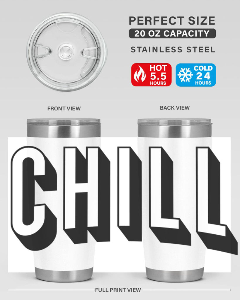 chill netflix 186#- black words phrases- Cotton Tank