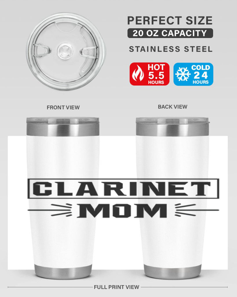 clarinet mom 193#- mom- Tumbler