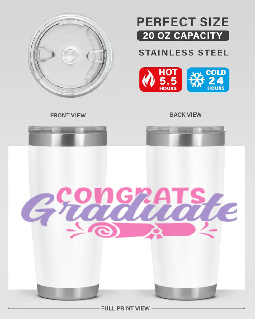 congrats graduate 3#- graduation- Tumbler