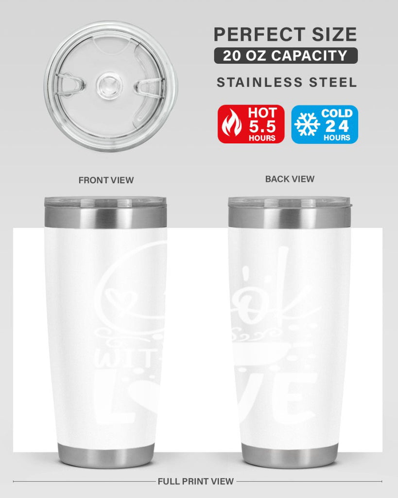 cook with love 44#- kitchen- Tumbler