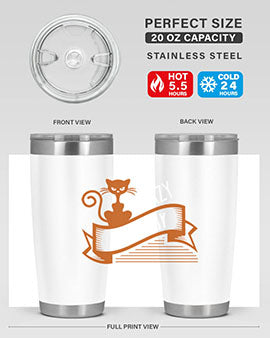 crazy cat lady Style 43#- cat- Tumbler
