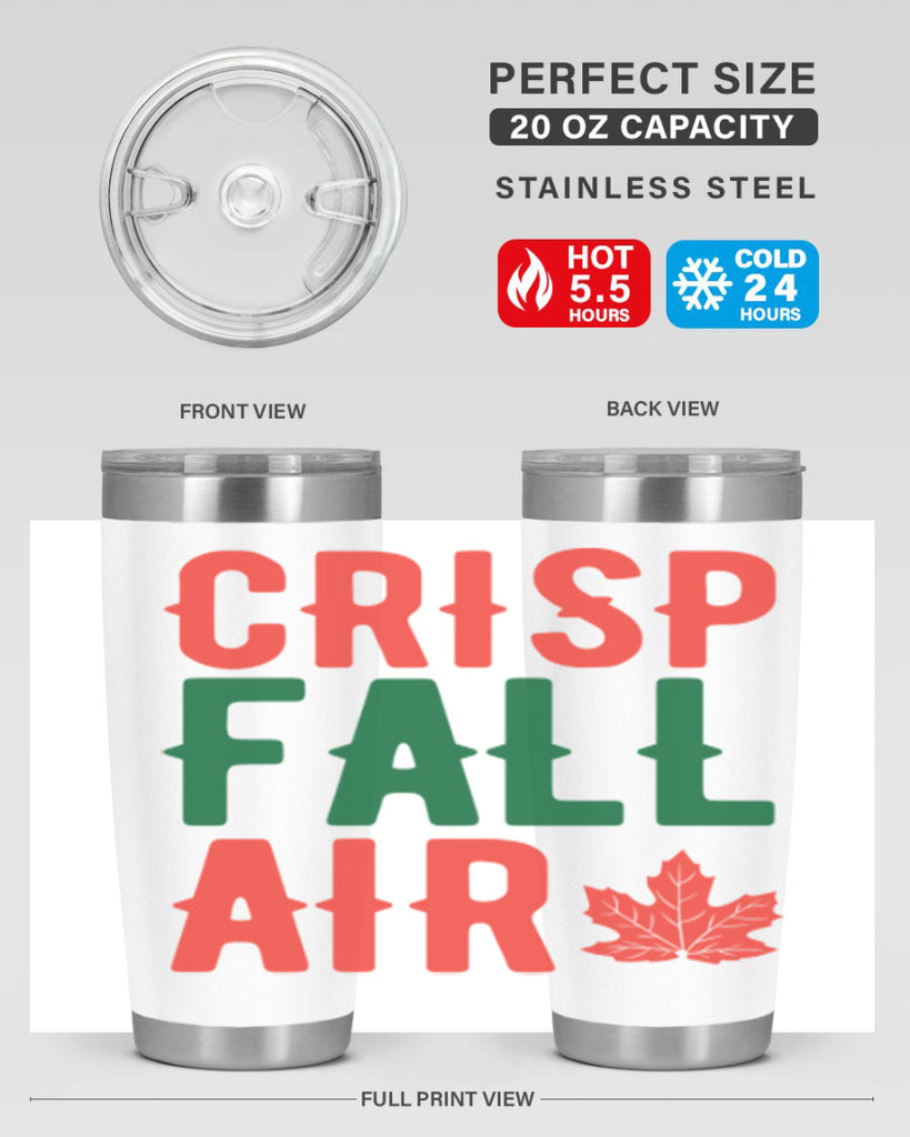 crisp fall air 62#- fall- Tumbler