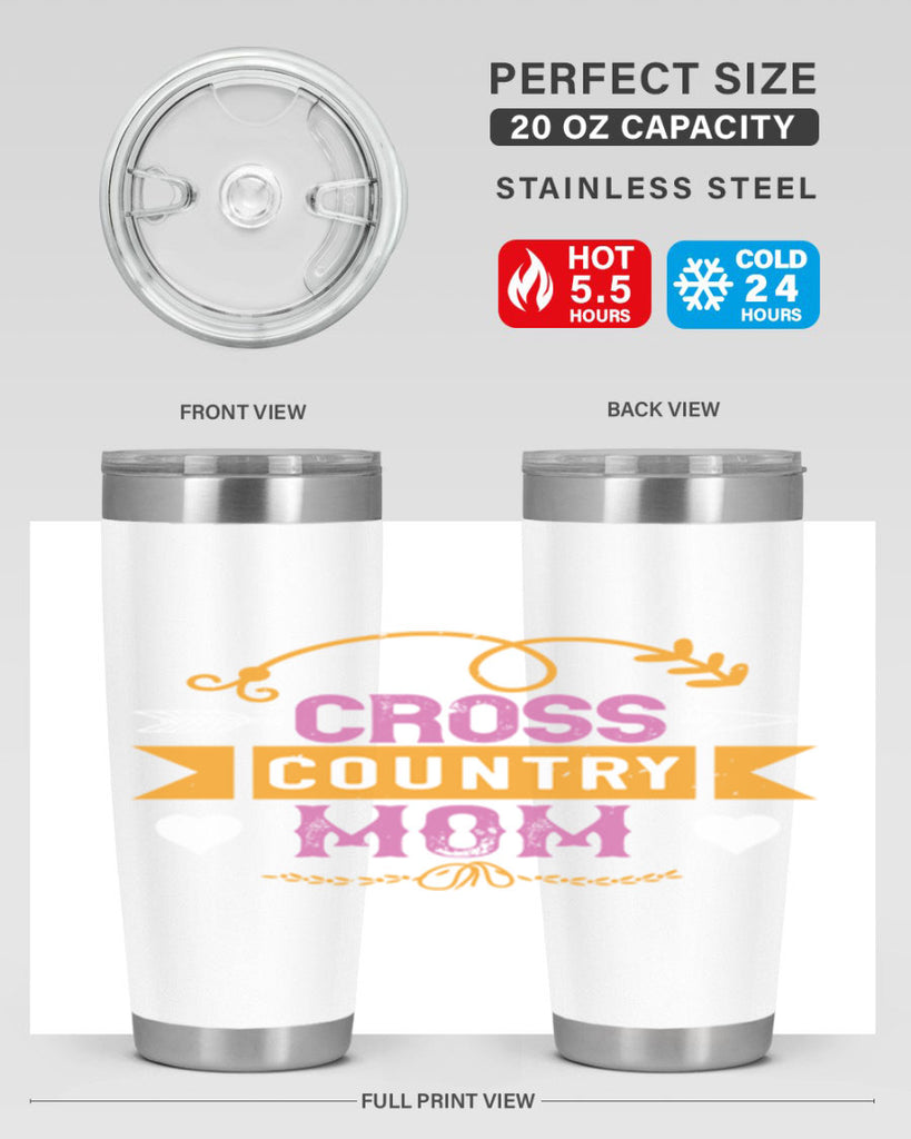 cross country mom 190#- mom- Tumbler