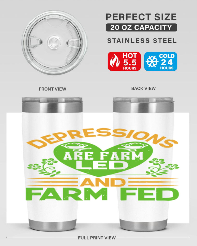 depressions are farm led 23#- farming and gardening- Tumbler