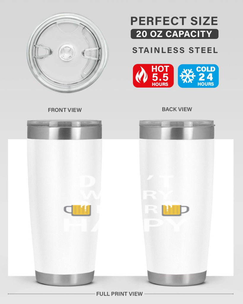 dont worry 94#- beer- Tumbler