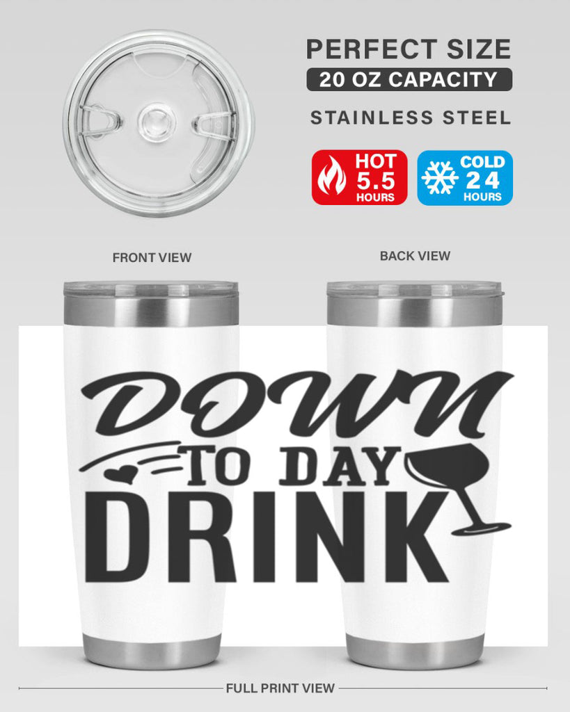 down to day drink 130#- beer- Tumbler