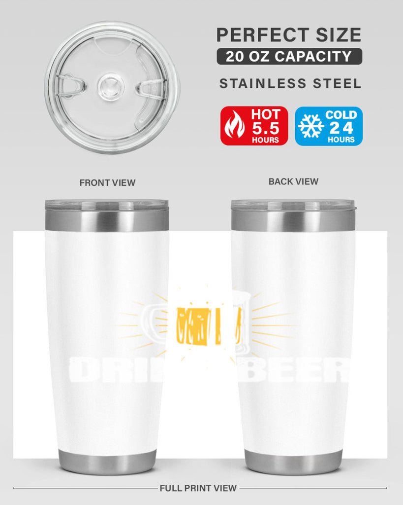 drink beer 92#- beer- Tumbler