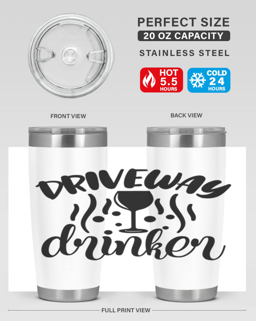 driveway drinker 126#- beer- Tumbler